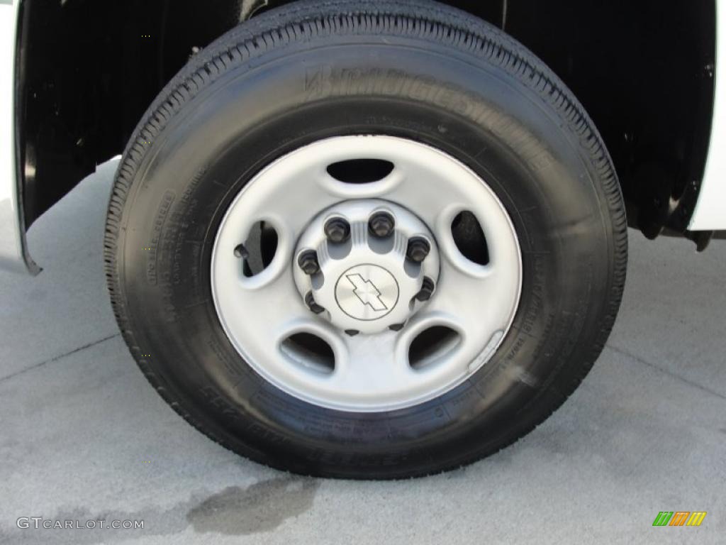 2009 Chevrolet Silverado 2500HD Work Truck Extended Cab Wheel Photo #45755350