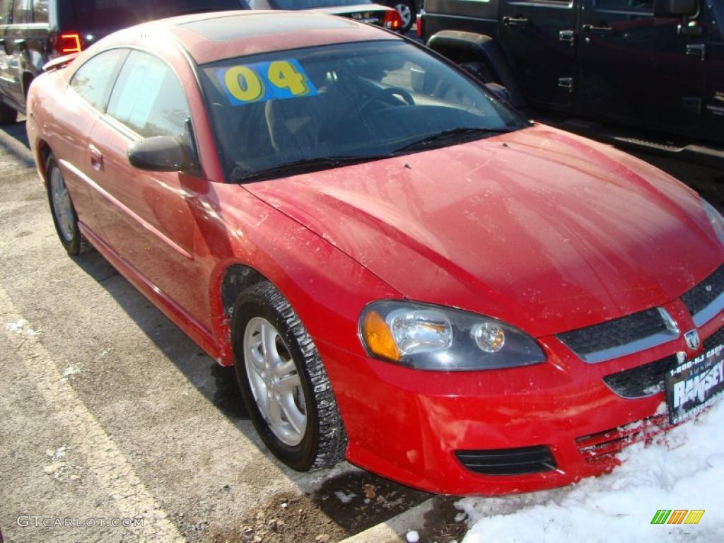 2004 Stratus SXT Coupe - Indy Red / Black photo #3