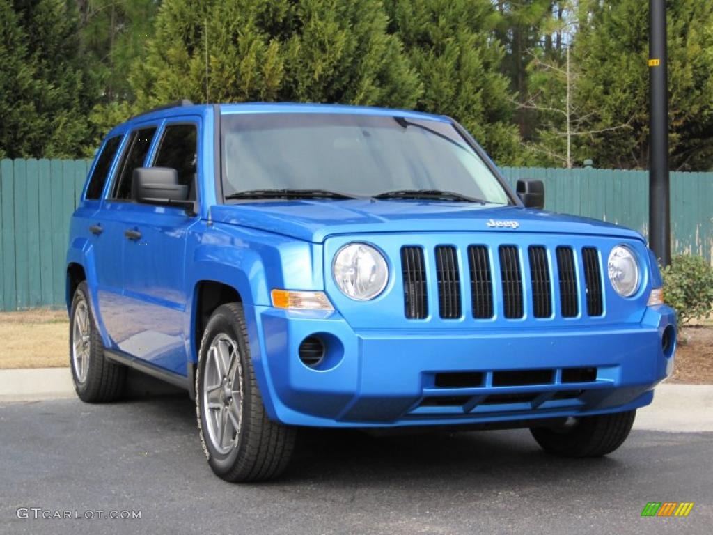 Surf Blue Pearl 2009 Jeep Patriot Sport Exterior Photo #45755894