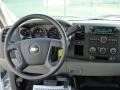 Dark Titanium 2009 Chevrolet Silverado 2500HD Work Truck Extended Cab Dashboard