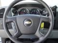 Dark Titanium Steering Wheel Photo for 2009 Chevrolet Silverado 2500HD #45755966