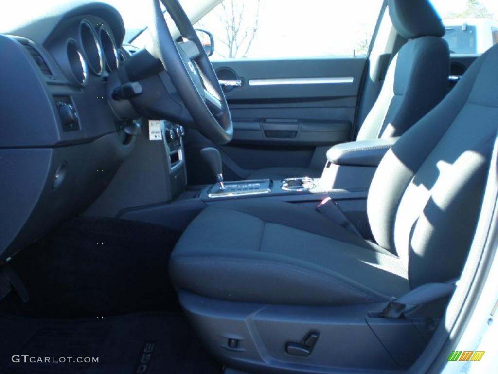 2010 Charger SXT - Stone White / Dark Slate Gray photo #14