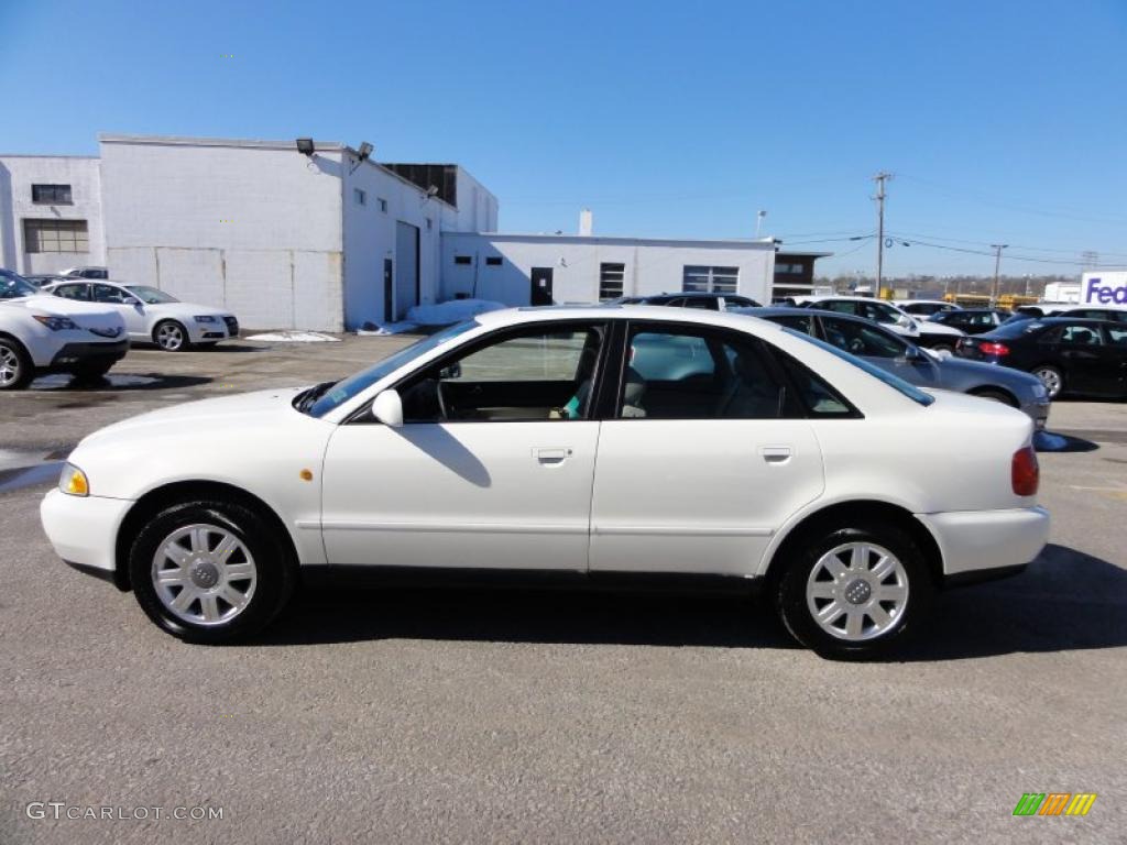 Casablanca White 1998 Audi A4 1.8T Sedan Exterior Photo #45758327