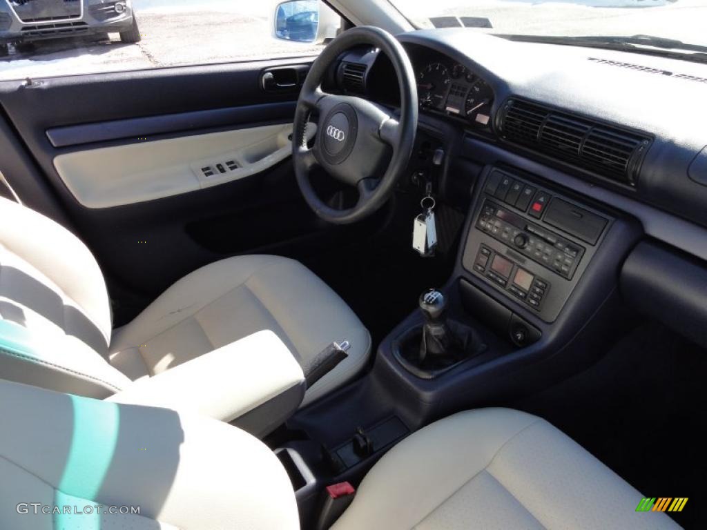 Ecru Interior 1998 Audi A4 1.8T Sedan Photo #45758551