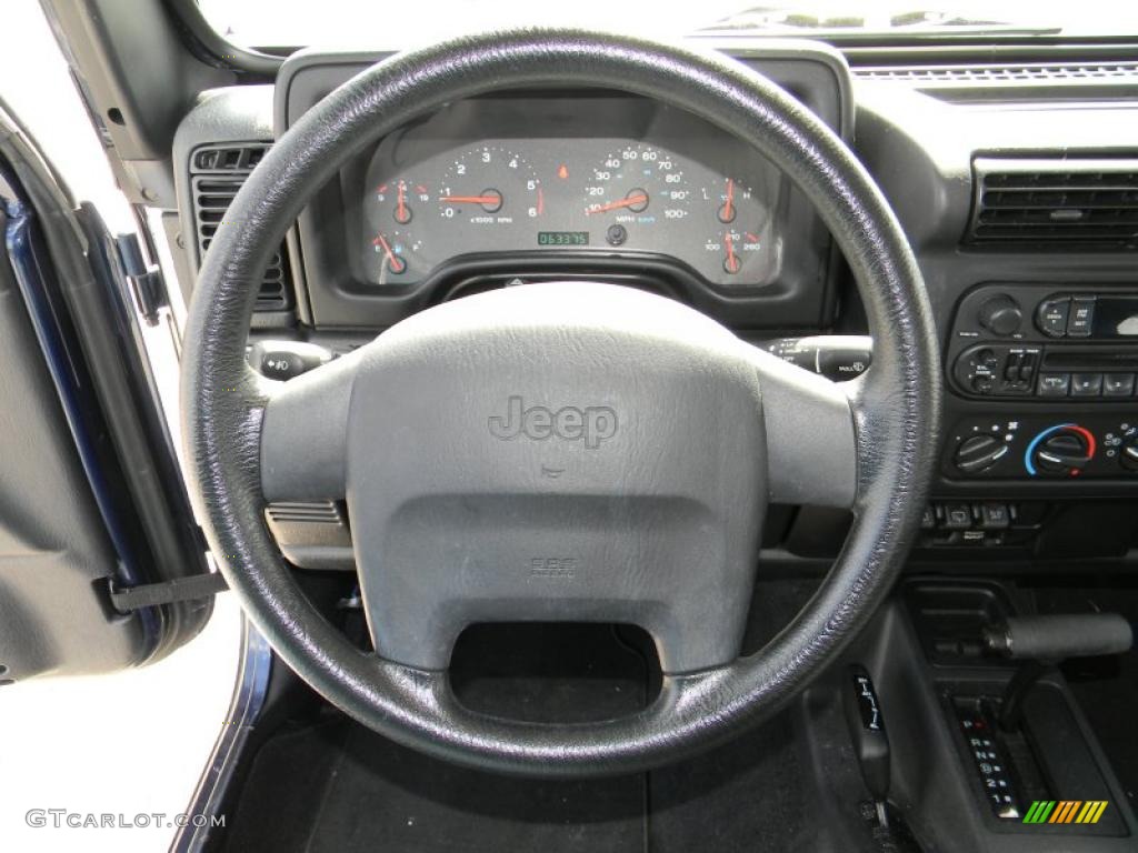 2004 Wrangler X 4x4 - Patriot Blue Pearl / Dark Slate Gray photo #16