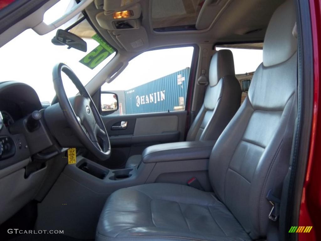 Medium Flint Grey Interior 2005 Ford Expedition XLT 4x4 Photo #45760047