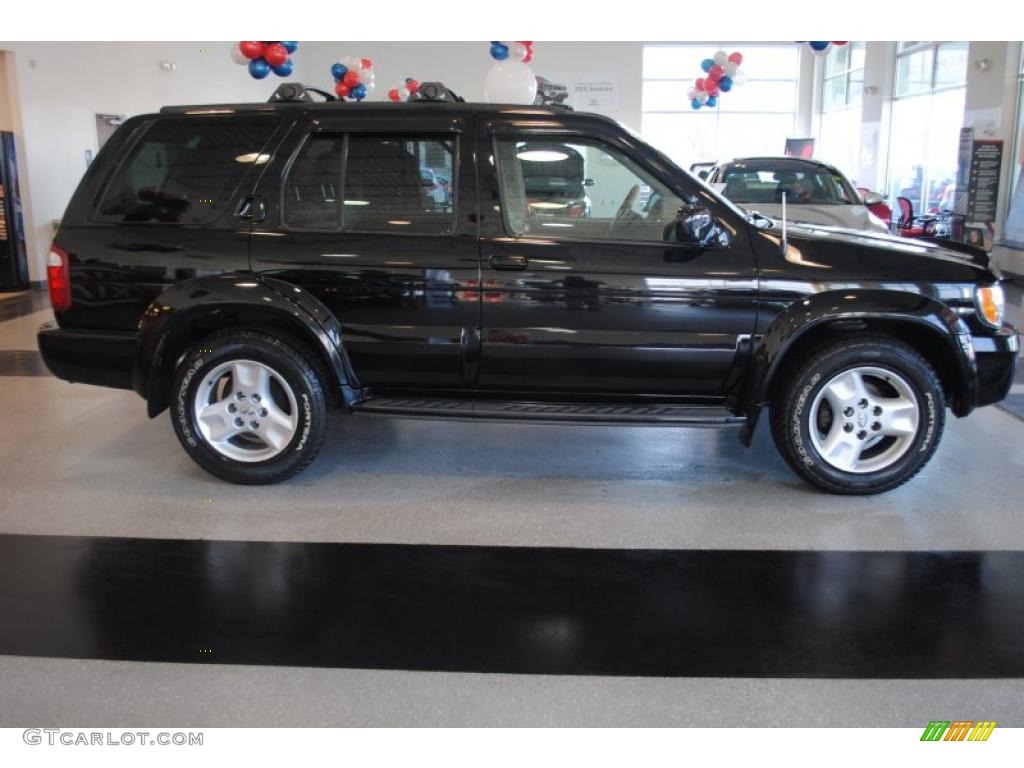 Black Obsidian 2001 Infiniti QX4 4x4 Exterior Photo #45762411