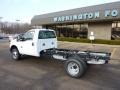 Oxford White - F350 Super Duty XL Regular Cab 4x4 Chassis Photo No. 2
