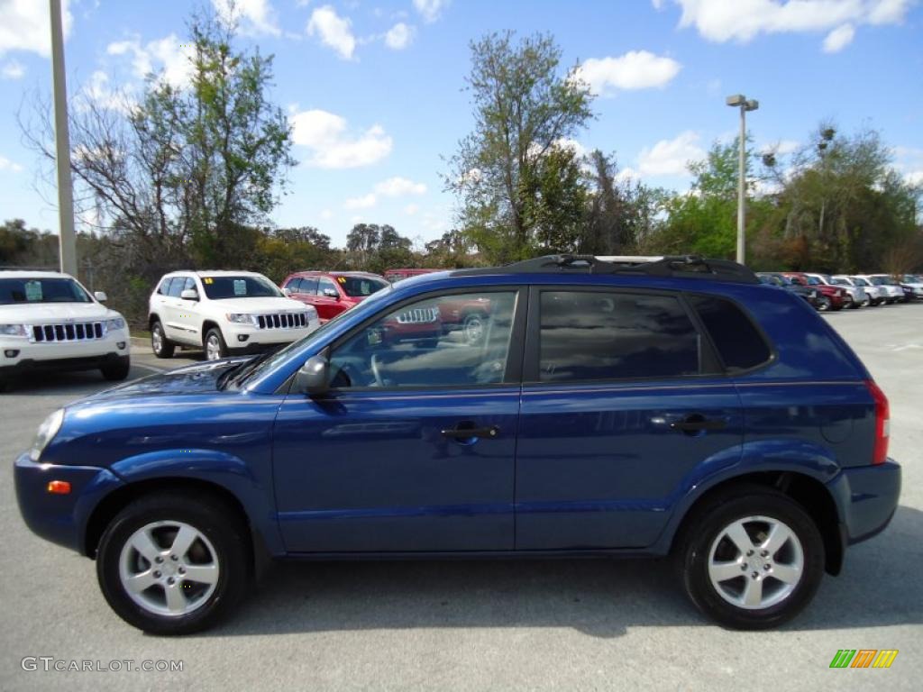 Nautical Blue 2005 Hyundai Tucson GL Exterior Photo #45764632