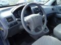 Gray 2005 Hyundai Tucson GL Steering Wheel