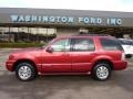 2007 Vivid Red Mercury Mountaineer AWD  photo #1