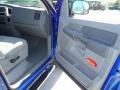 2007 Electric Blue Pearl Dodge Ram 1500 Big Horn Edition Quad Cab 4x4  photo #17