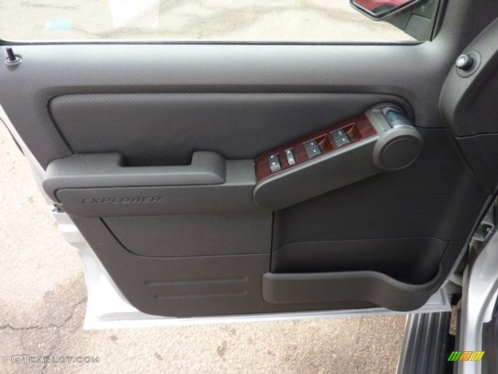 2010 Ford Explorer Limited 4x4 Black Door Panel Photo #45765812