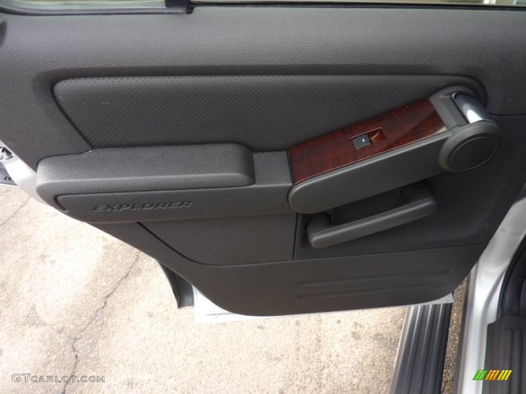 2010 Ford Explorer Limited 4x4 Black Door Panel Photo #45765832