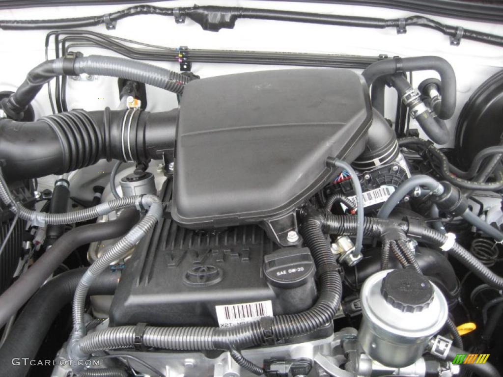 2011 Toyota Tacoma Regular Cab 4x4 2.7 Liter DOHC 16-Valve VVT-i 4 Cylinder Engine Photo #45766952