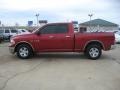 2010 Inferno Red Crystal Pearl Dodge Ram 1500 SLT Quad Cab  photo #4