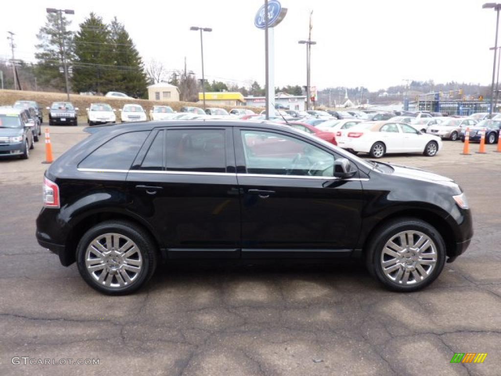 Black 2008 Ford Edge Limited AWD Exterior Photo #45771460