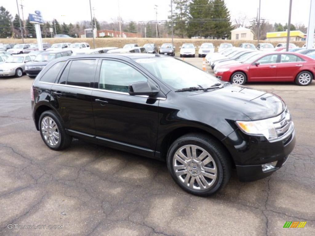 Black 2008 Ford Edge Limited AWD Exterior Photo #45771476