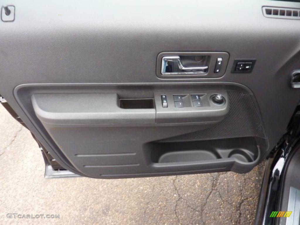 2008 Ford Edge Limited AWD Charcoal Door Panel Photo #45771560