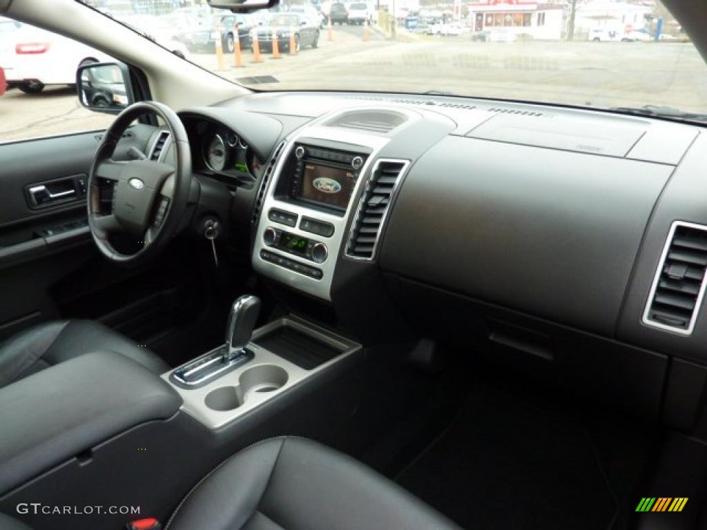 2008 Ford Edge Limited AWD Charcoal Dashboard Photo #45771656