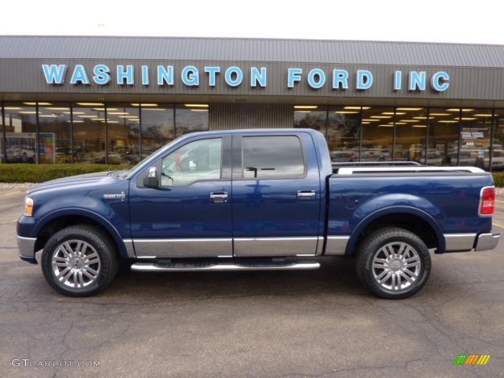 Dark Blue Pearl Metallic Lincoln Mark LT