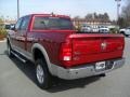 Deep Cherry Crystal Pearl 2011 Dodge Ram 2500 HD Laramie Crew Cab 4x4 Exterior