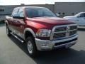 2011 Deep Cherry Crystal Pearl Dodge Ram 2500 HD Laramie Crew Cab 4x4  photo #5