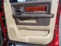 Light Pebble Beige/Bark Brown 2011 Dodge Ram 2500 HD Laramie Crew Cab 4x4 Door Panel