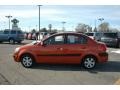 Sunset Orange - Rio LX Sedan Photo No. 12