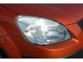Sunset Orange - Rio LX Sedan Photo No. 15