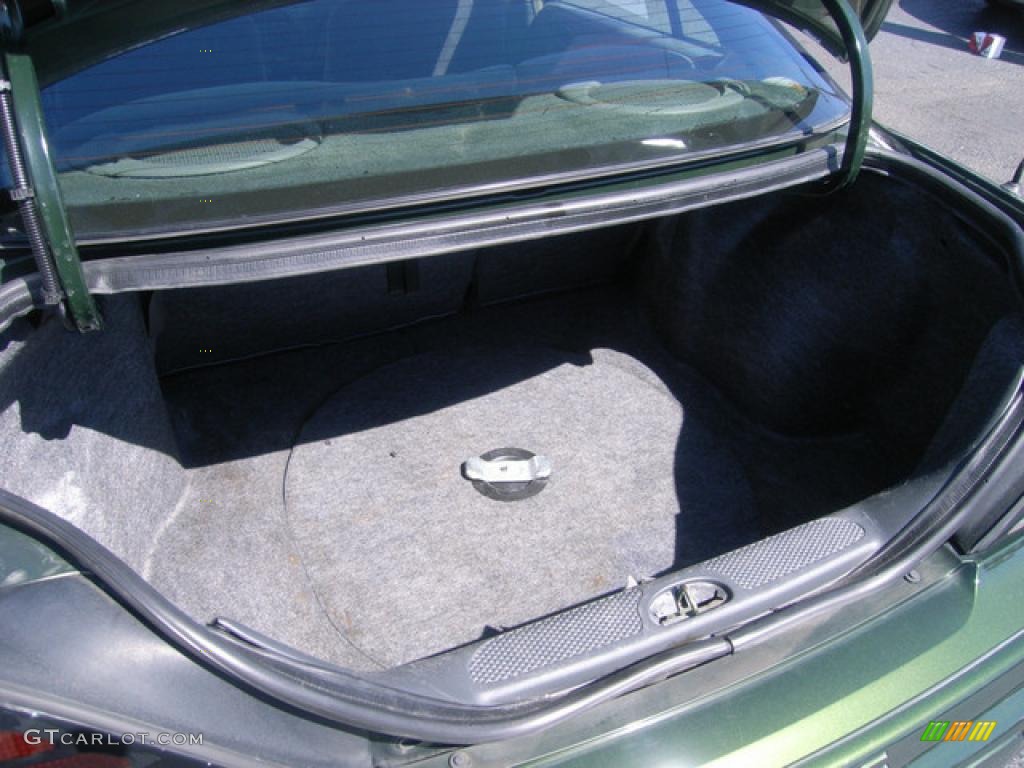 2000 Grand Am SE Sedan - Spruce Green Metallic / Dark Pewter photo #22