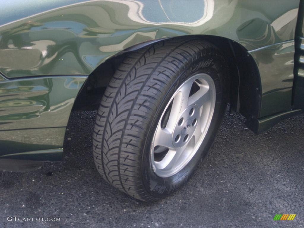 2000 Grand Am SE Sedan - Spruce Green Metallic / Dark Pewter photo #24