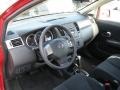  2010 Versa 1.8 S Sedan Charcoal Interior