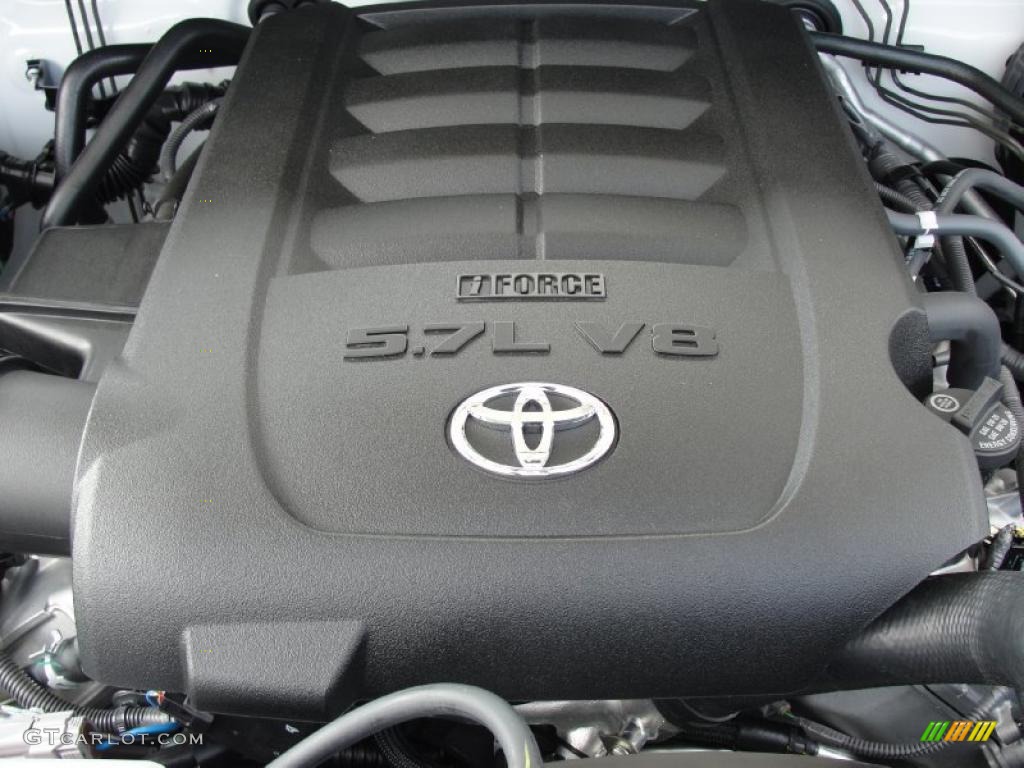 2011 Toyota Tundra Double Cab 5.7 Liter i-Force DOHC 32-Valve Dual VVT-i V8 Engine Photo #45777264