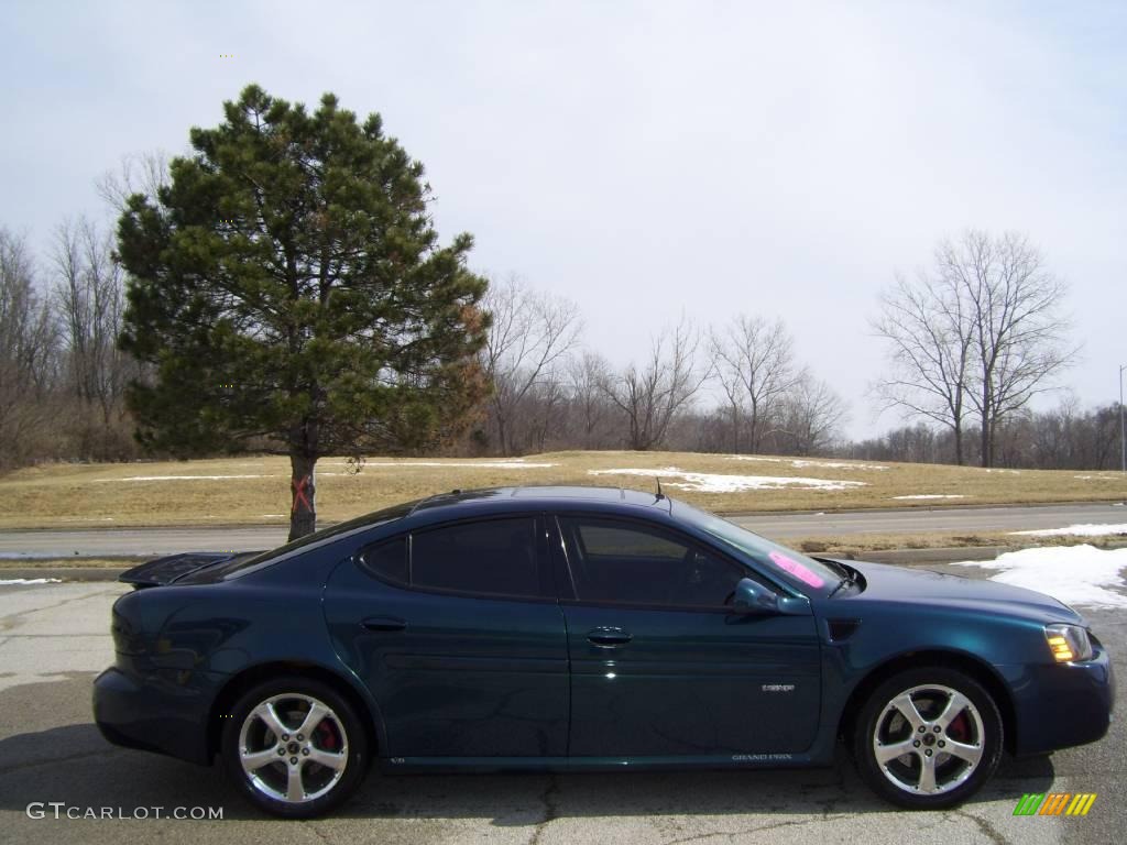 2005 Grand Prix GXP Sedan - Blue Green Crystal / Dark Pewter photo #1