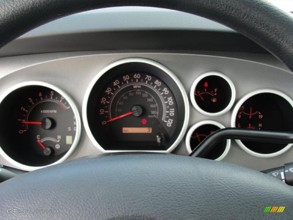 2011 Toyota Tundra Double Cab Gauges Photo #45777504