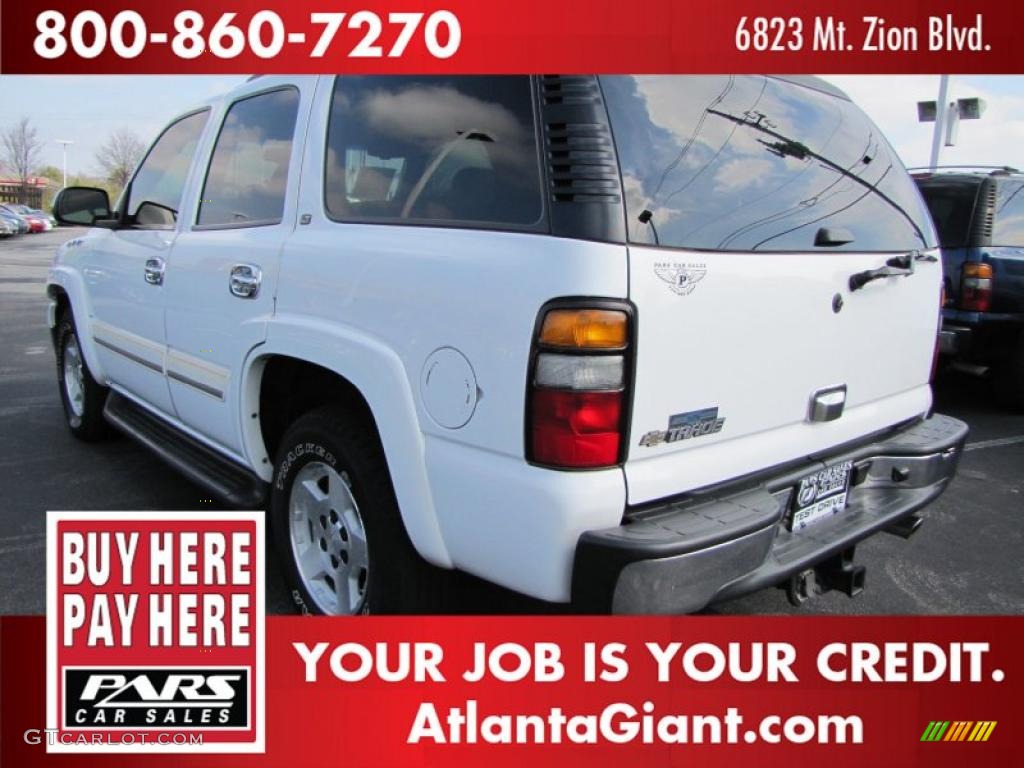 2006 Tahoe LT - Summit White / Tan/Neutral photo #2