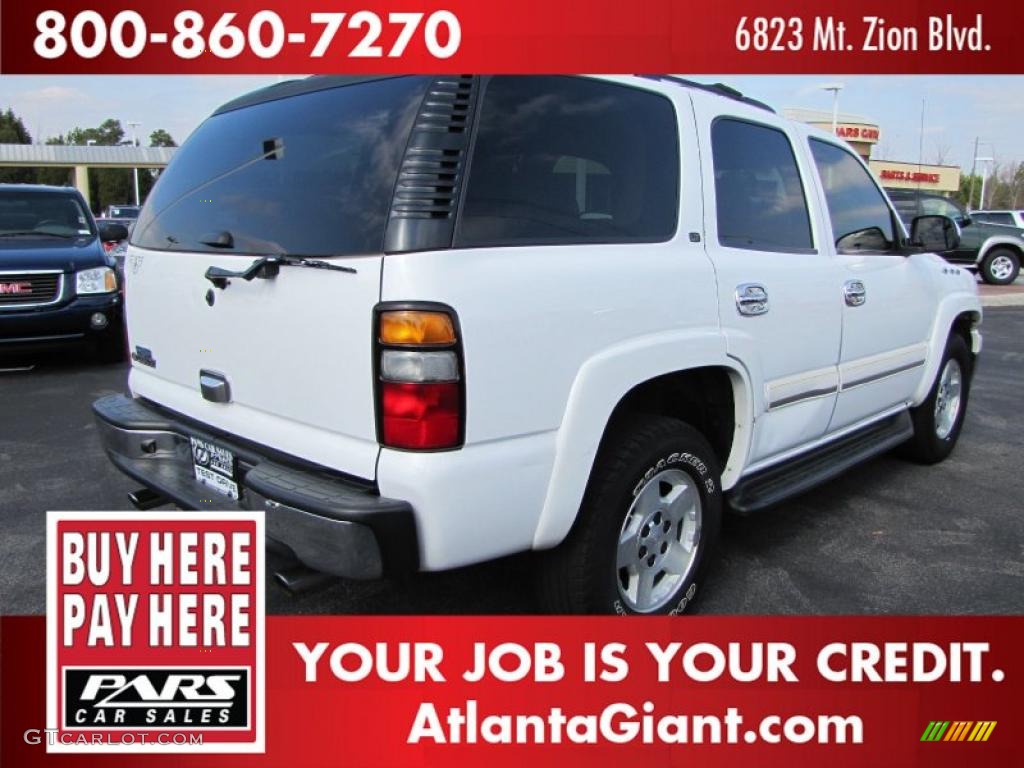 2006 Tahoe LT - Summit White / Tan/Neutral photo #3