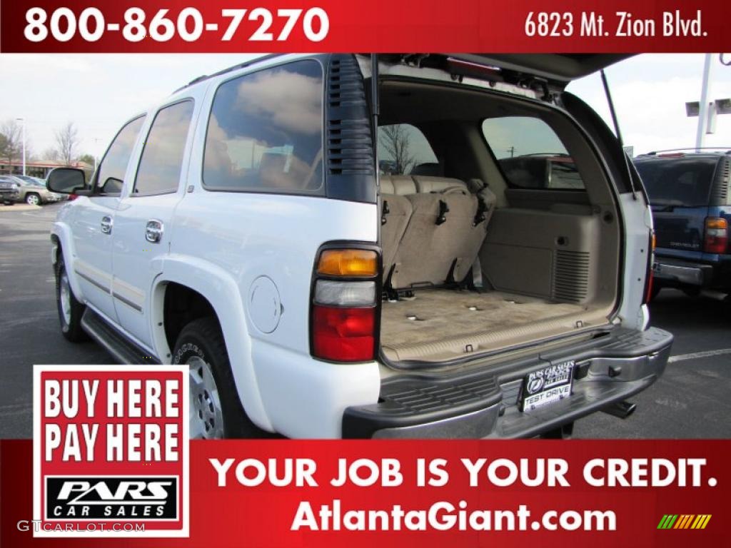 2006 Tahoe LT - Summit White / Tan/Neutral photo #11