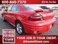 2002 Bright Red Pontiac Grand Am SE Sedan  photo #2
