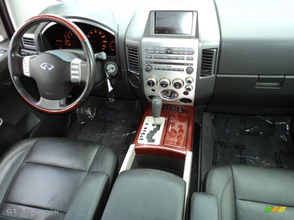 2007 QX 56 - Silver Graphite / Graphite Black photo #29