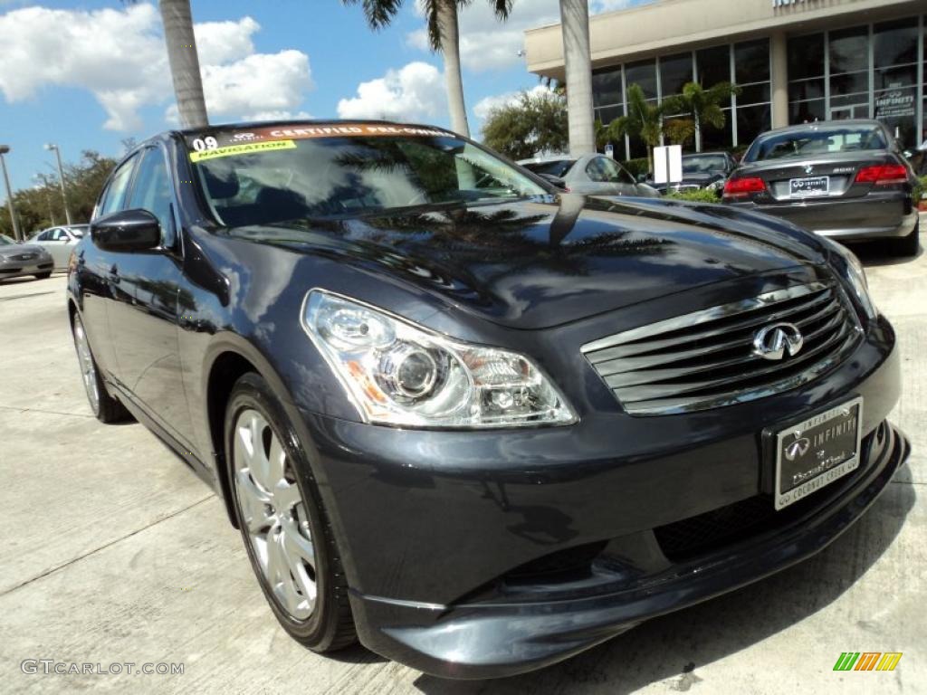 Blue Slate Metallic 2009 Infiniti G 37 S Sport Sedan Exterior Photo #45780527