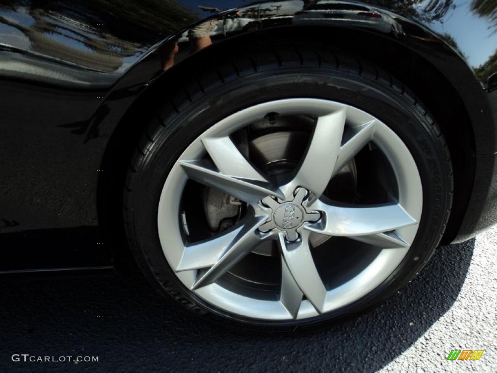 2010 A5 2.0T Cabriolet - Brilliant Black / Black photo #3