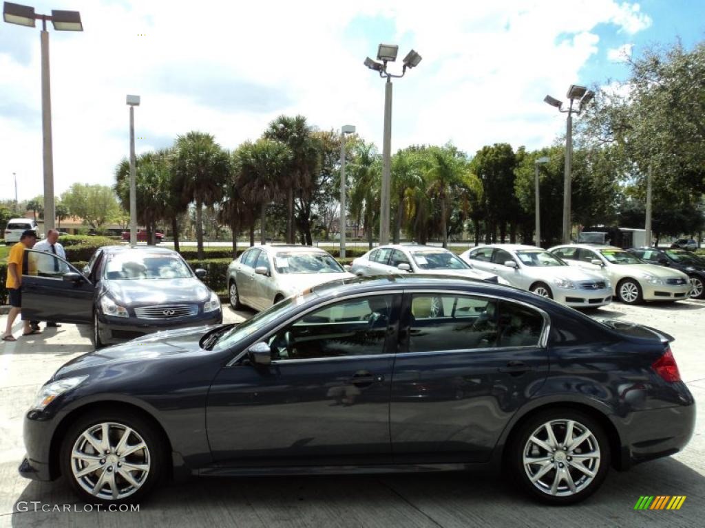 Blue Slate Metallic 2009 Infiniti G 37 S Sport Sedan Exterior Photo #45780653