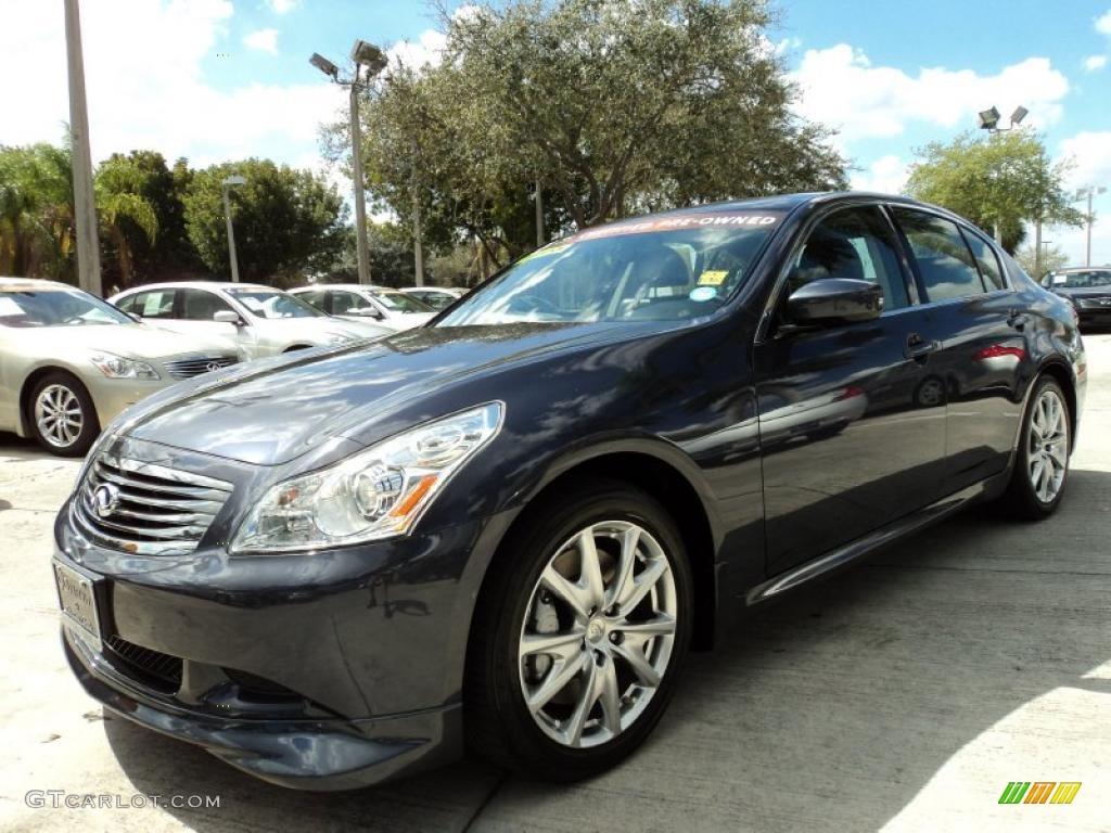 Blue Slate Metallic 2009 Infiniti G 37 S Sport Sedan Exterior Photo #45780717
