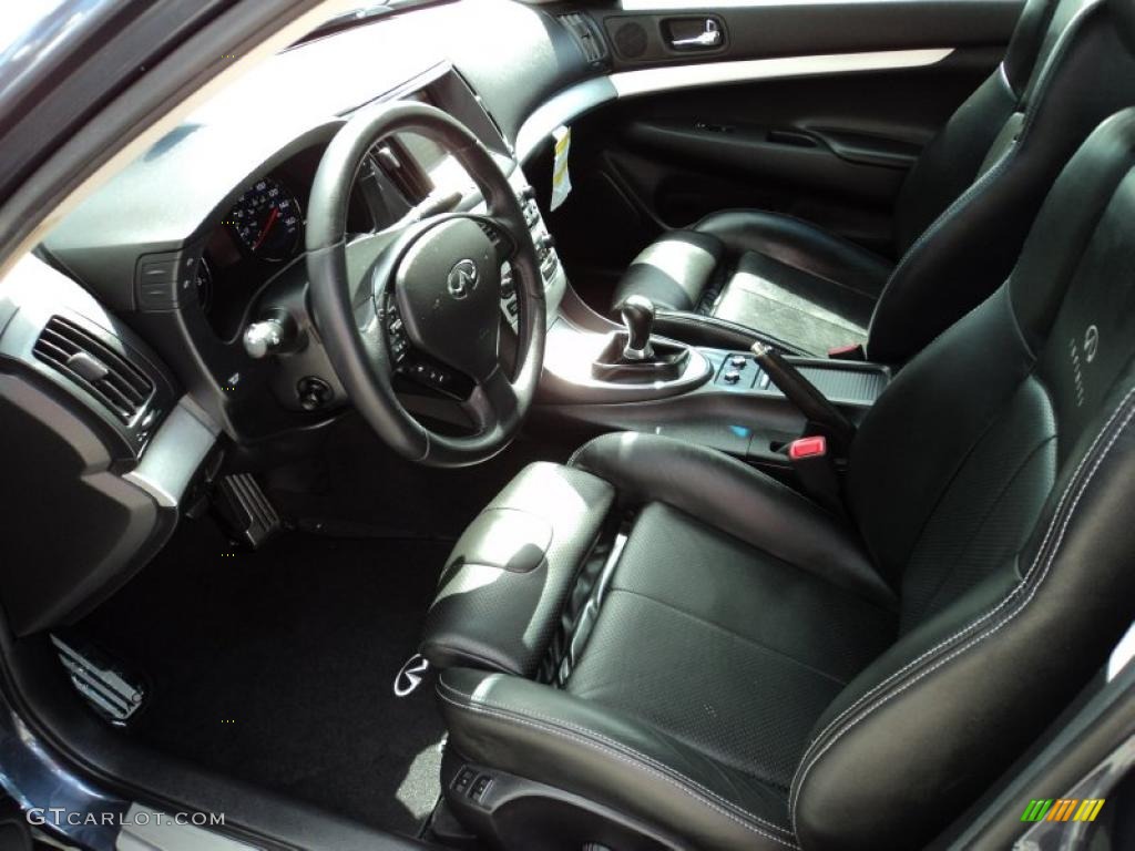 Graphite Interior 2009 Infiniti G 37 S Sport Sedan Photo #45780765