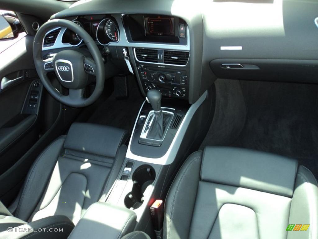 2010 A5 2.0T Cabriolet - Brilliant Black / Black photo #20