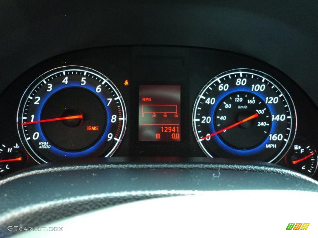 2009 Infiniti G 37 S Sport Sedan Gauges Photos