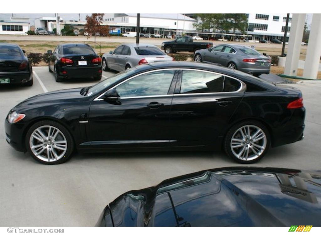 Ultimate Black Metallic 2011 Jaguar XF XF Supercharged Sedan Exterior Photo #45780941