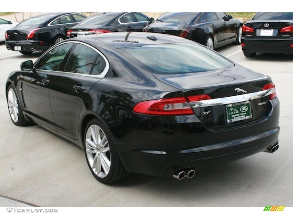 Ultimate Black Metallic 2011 Jaguar XF XF Supercharged Sedan Exterior Photo #45780961